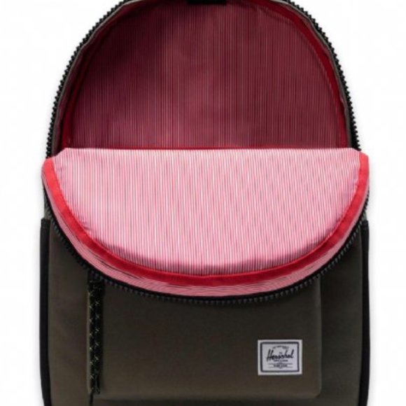 Herschel Supply CO. Laptop Backpack Settlement 15 Inch Ivy Green/Black/Shocking - Picture 4 of 10